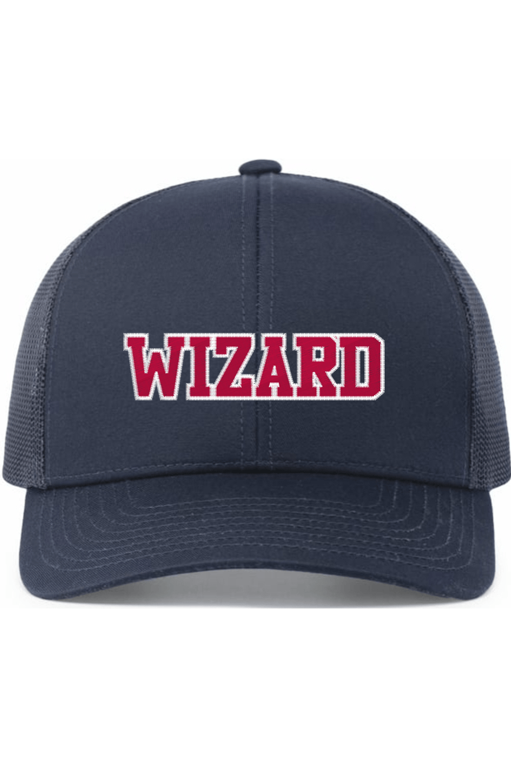 Wizard Volleyball Embroidered Trucker Hat Signature Lacrosse