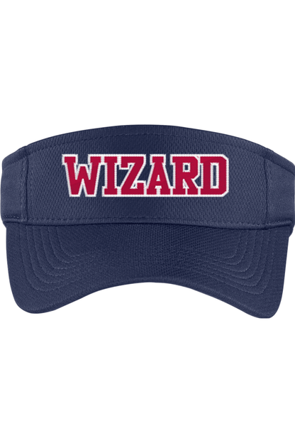 Wizard Volleyball Embroidered Visor Signature Lacrosse