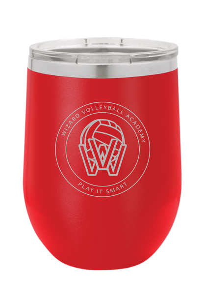 Wizard Volleyball Insulated Wine Tumbler Signature Lacrosse