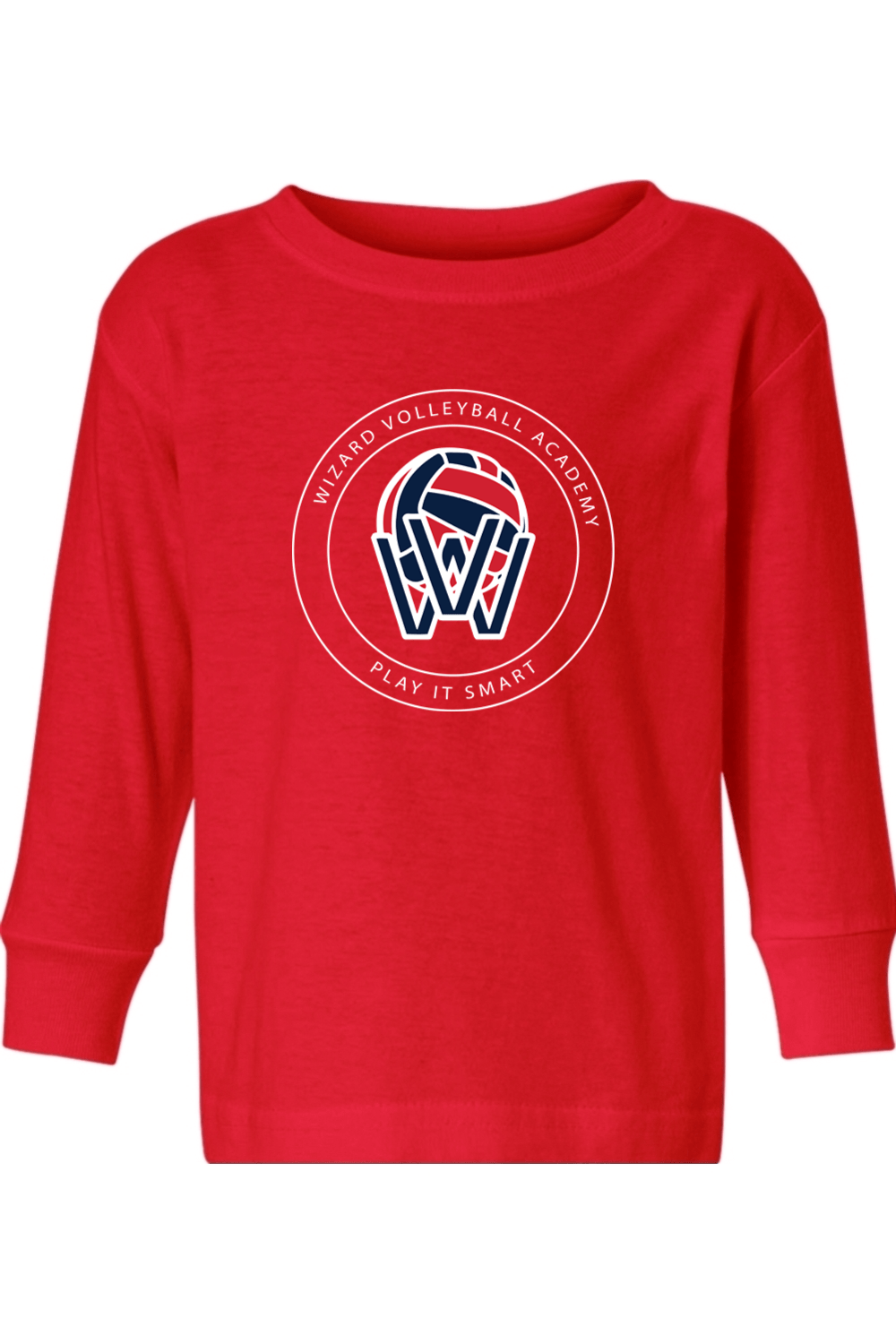 Wizard Volleyball Toddler Long Sleeve T-Shirt Signature Lacrosse