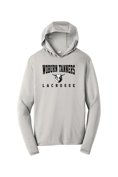 Woburn Lacrosse Adult Sport-Tek PosiCharge Competitor Hooded Pullover Signature Lacrosse
