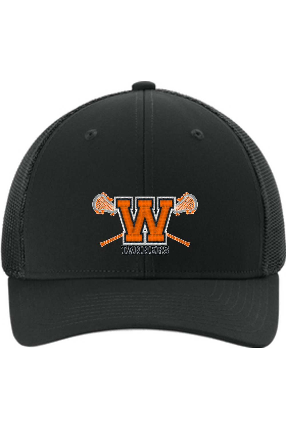 Woburn Lacrosse Adult Sport-Tek Stretch-Tek Mesh Back Cap Signature Lacrosse