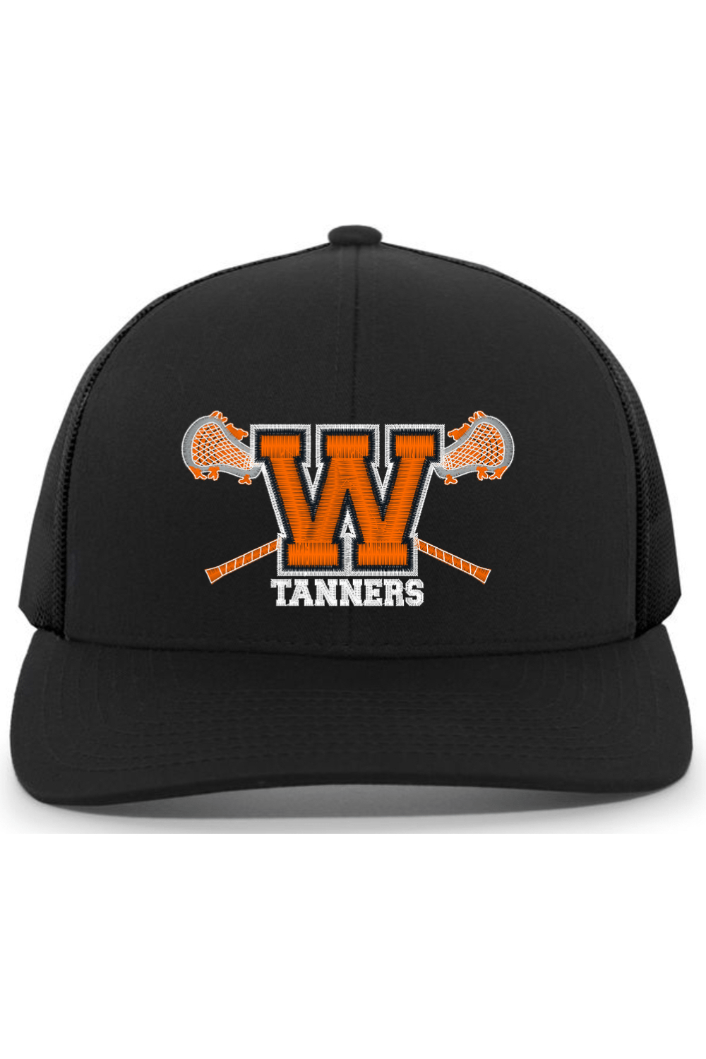 Woburn Lacrosse Embroidered Trucker Hat Signature Lacrosse