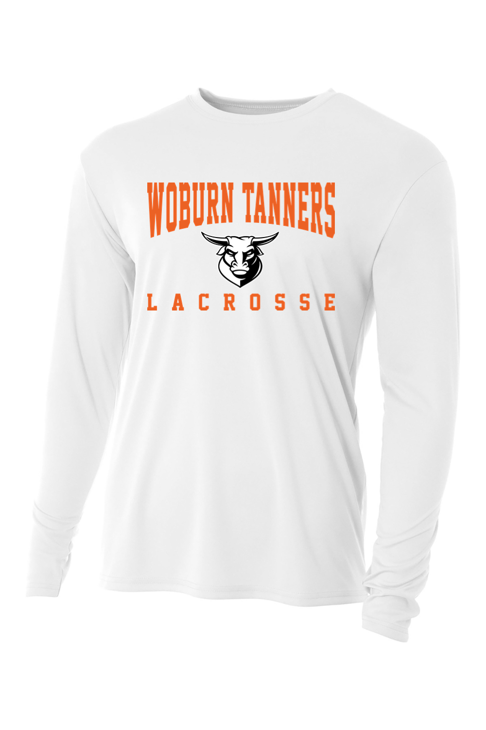 Woburn Lacrosse Youth Cooling Performance Long Sleeve Tee Signature Lacrosse