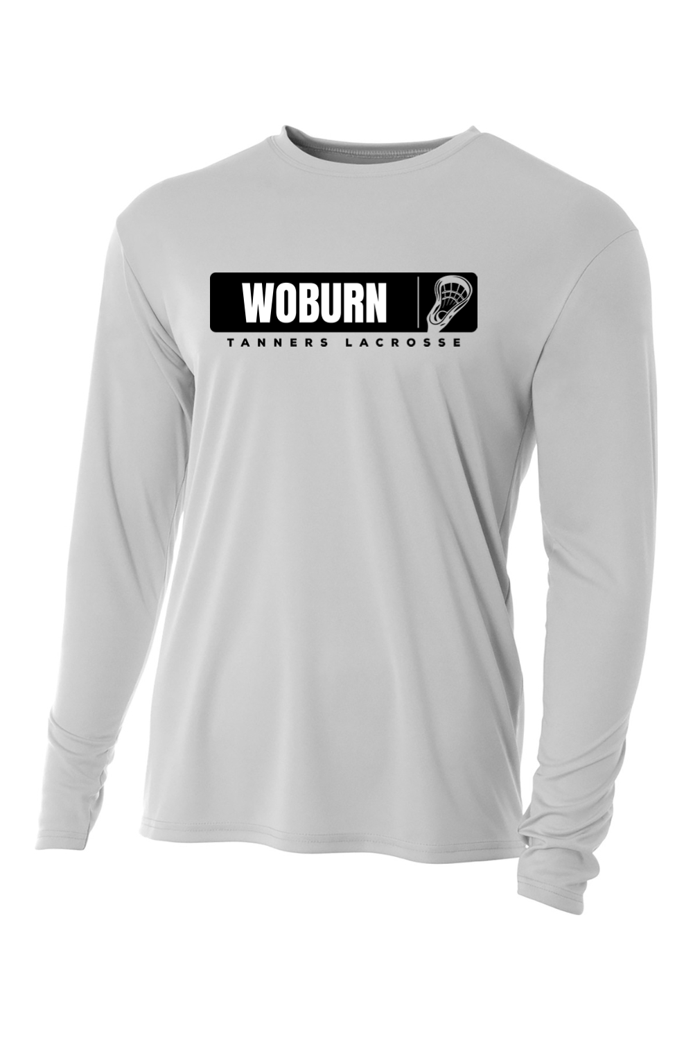 Woburn Lacrosse Youth Cooling Performance Long Sleeve Tee Signature Lacrosse