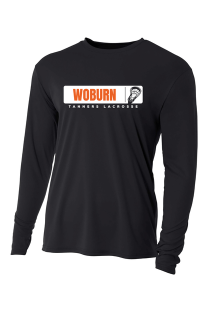 Woburn Lacrosse Youth Cooling Performance Long Sleeve Tee Signature Lacrosse