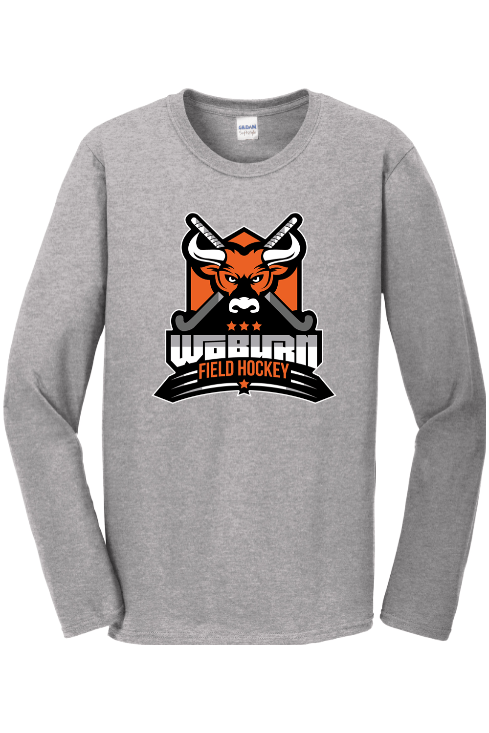 Woburn Youth FH Gildan Softstyle Long Sleeve T-Shirt Signature Lacrosse