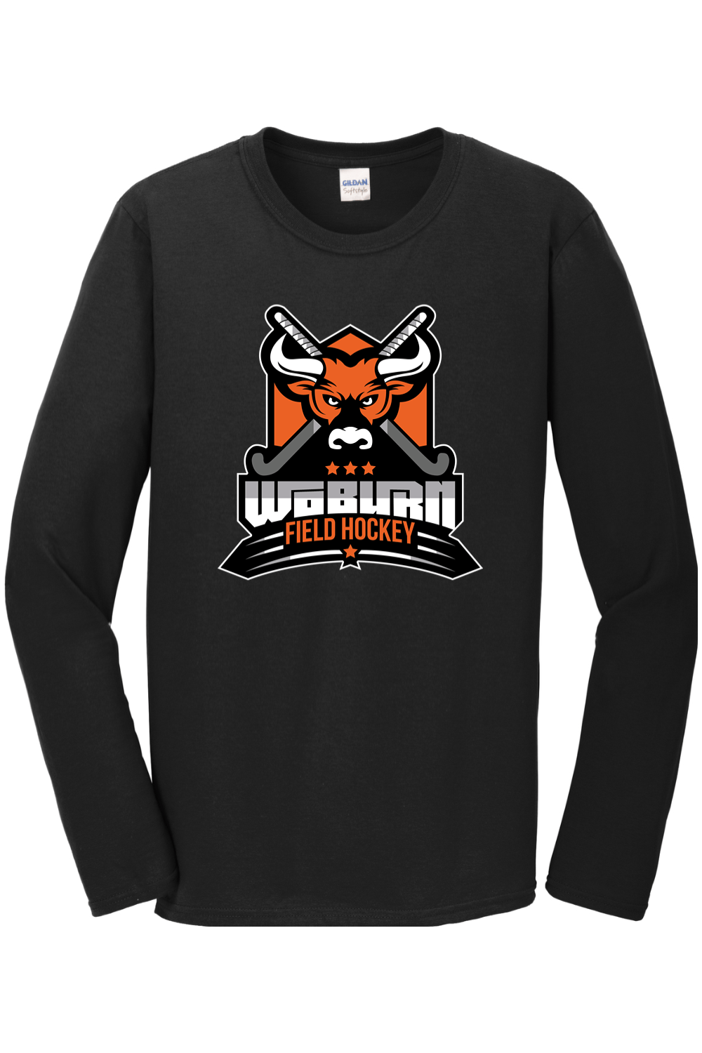 Woburn Youth FH Gildan Softstyle Long Sleeve T-Shirt Signature Lacrosse