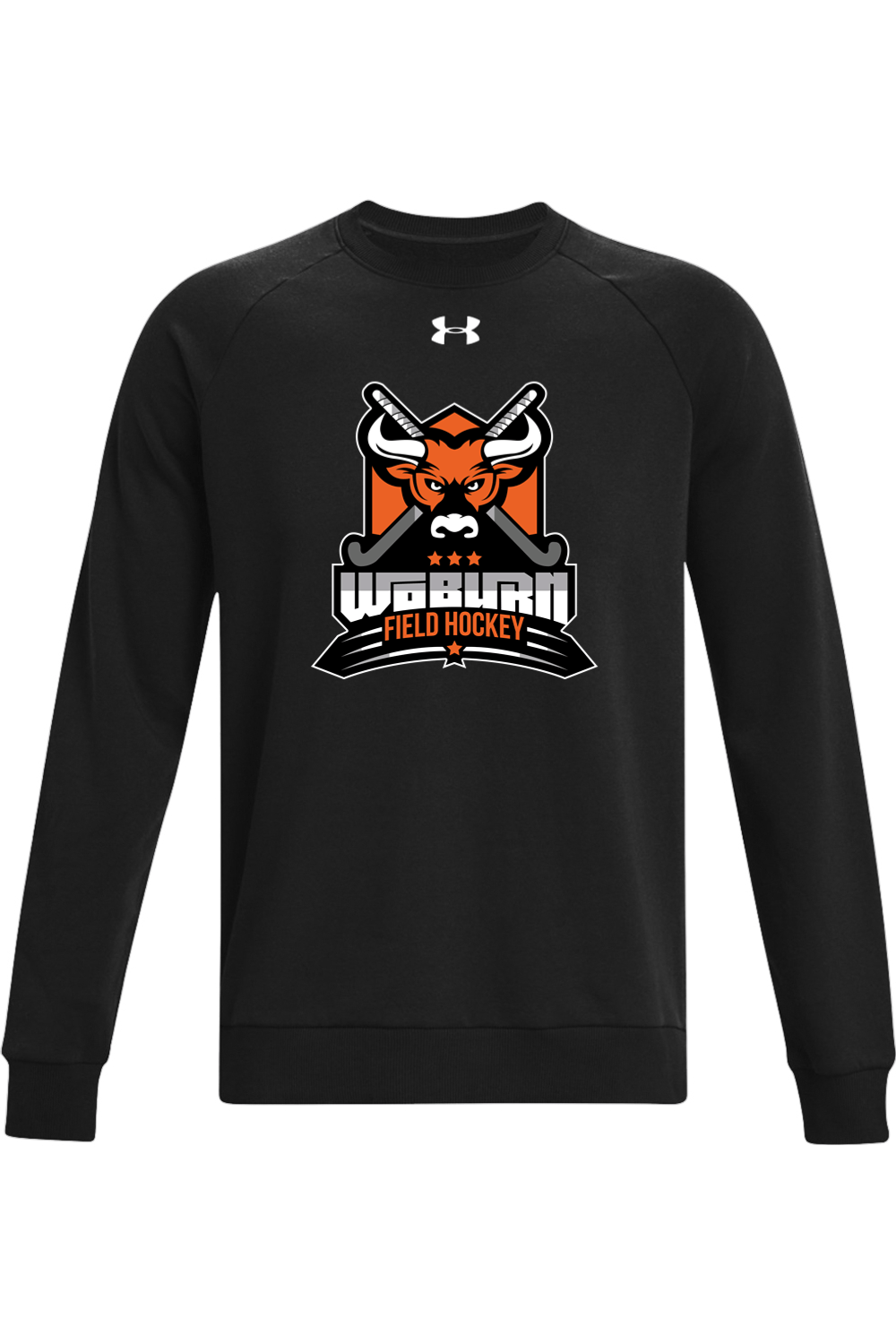 Woburn Youth FH Under Armour Men's Rival Fleece Sweatshirt Signature Lacrosse