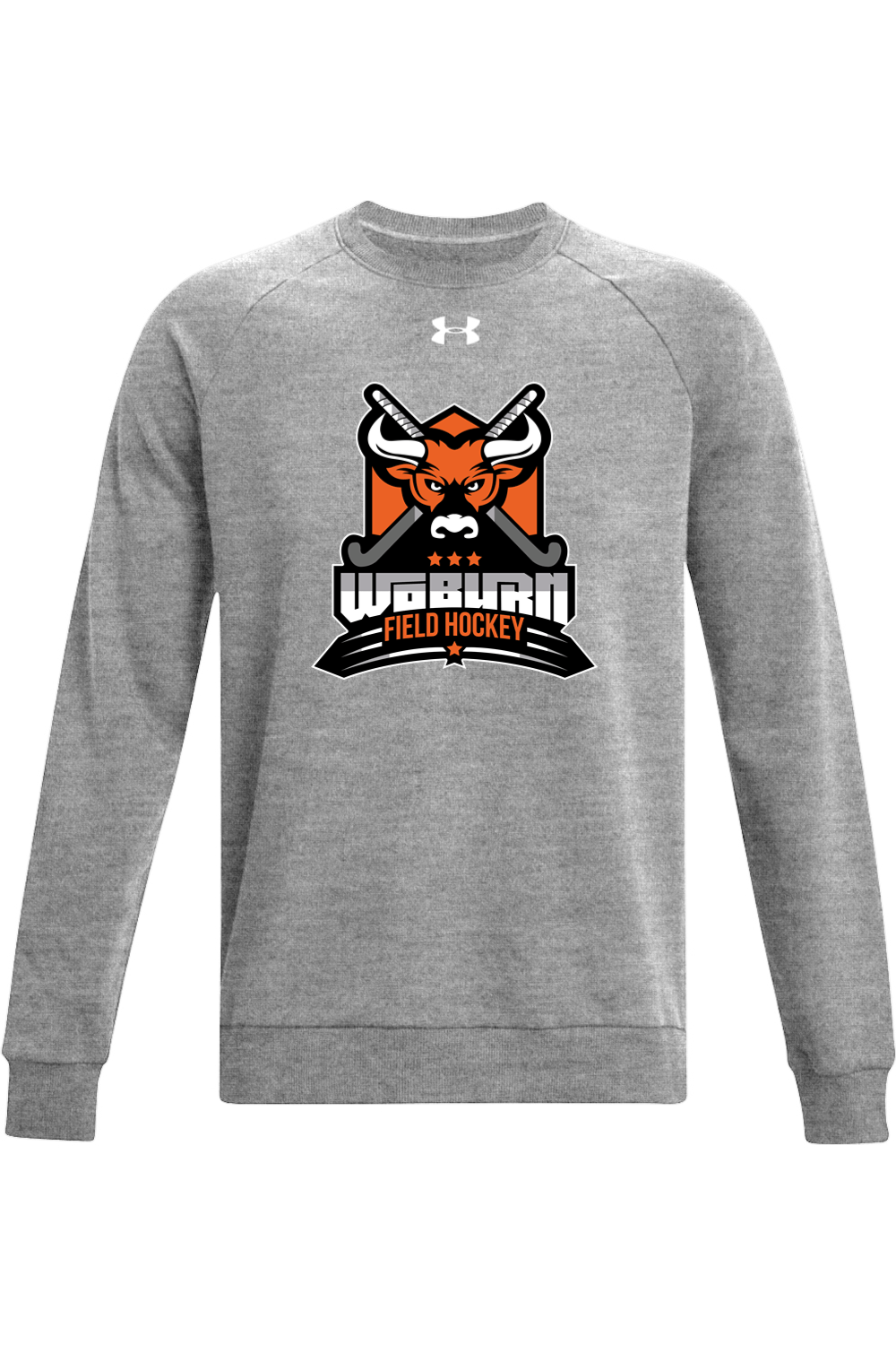 Woburn Youth FH Under Armour Men's Rival Fleece Sweatshirt Signature Lacrosse