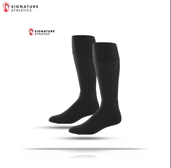 Woburn Youth Field Hockey Women's Player Allsport Black Socks Signature Lacrosse