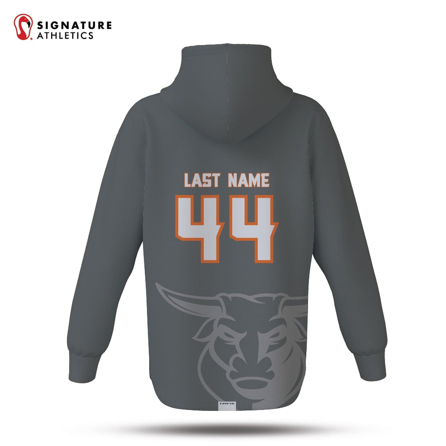 Woburn Youth Lacrosse Pro Dye Sub Scuba Hoodie Signature Lacrosse