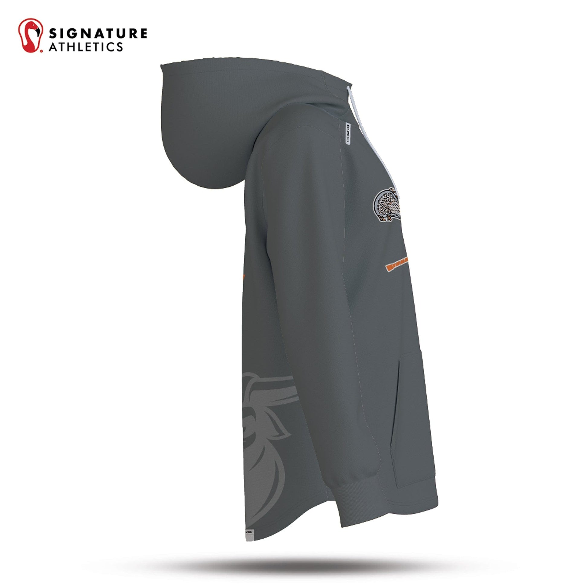 Woburn Youth Lacrosse Pro Dye Sub Scuba Hoodie Signature Lacrosse