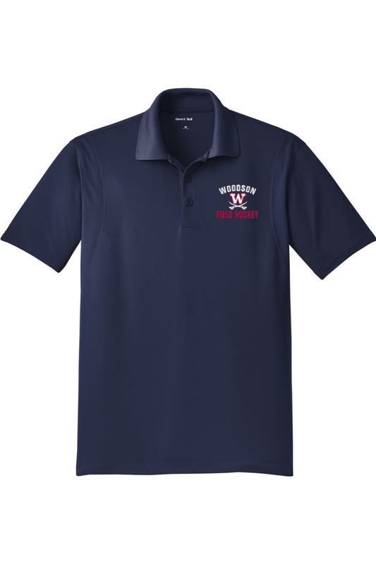 Woodson Field Hockey Adult Embroidered Athletic Polo Signature Lacrosse