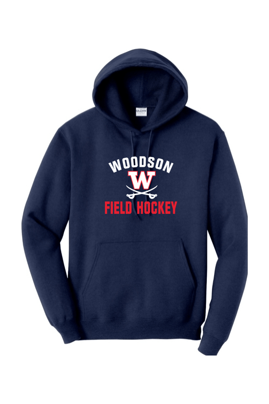 Woodson Field Hockey Adult Heavyweight Hoodie Signature Lacrosse