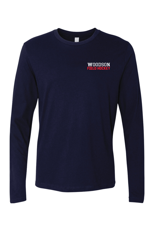 Woodson Field Hockey Adult Long Sleeve T-Shirt Signature Lacrosse