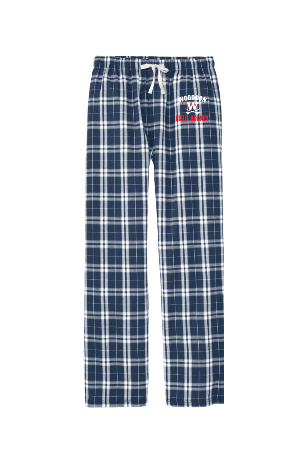Woodson Field Hockey Adult Men's Flannel Plaid Pants Signature Lacrosse