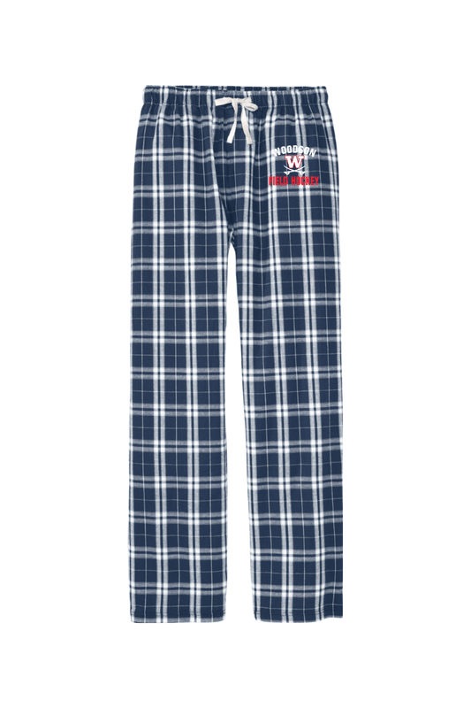 Woodson Field Hockey Adult Men's Flannel Plaid Pants Signature Lacrosse