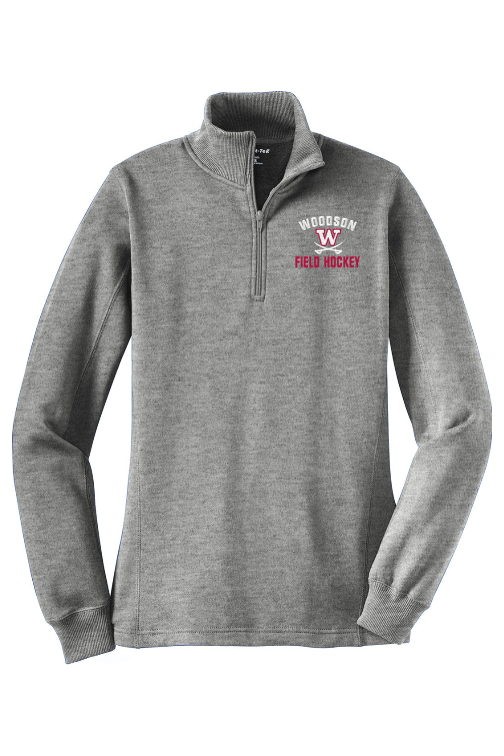 Woodson Field Hockey Adult Women's Embroidered Quarter-Zip Pullover Signature Lacrosse