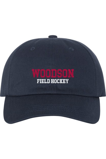 Woodson Field Hockey Embroidered Dad Hat Signature Lacrosse