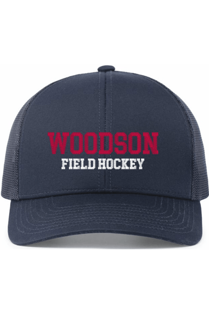 Woodson Field Hockey Embroidered Trucker Hat Signature Lacrosse