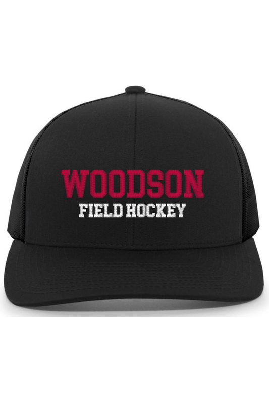 Woodson Field Hockey Embroidered Trucker Hat Signature Lacrosse