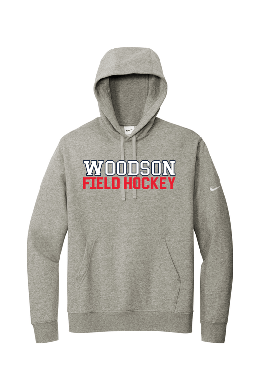 Woodson Field Hockey Fleece Sleeve Swoosh Pullover Hoodie Signature Lacrosse