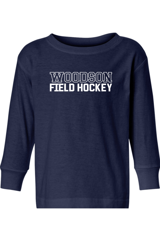 Woodson Field Hockey Toddler Long Sleeve T-Shirt Signature Lacrosse