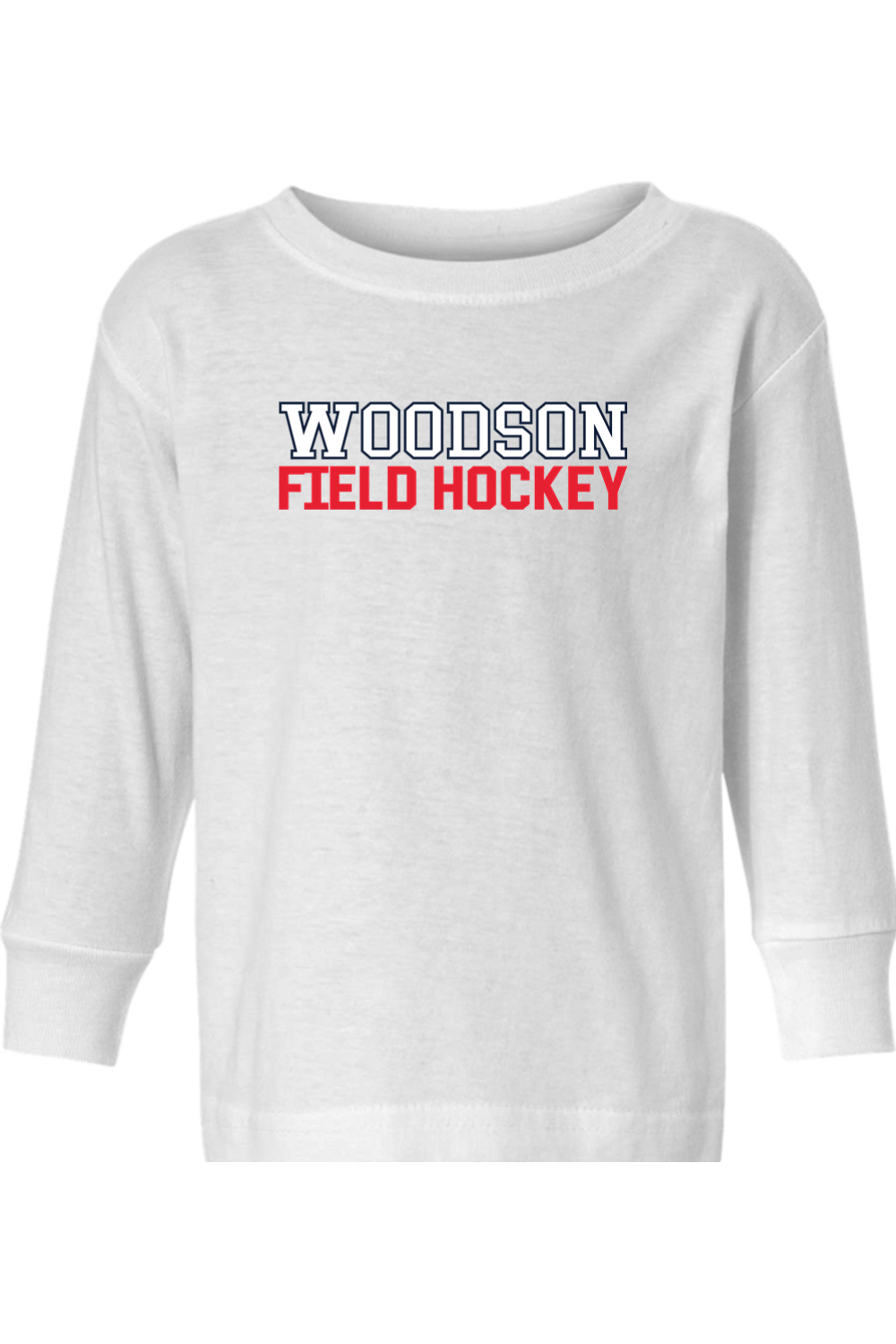 Woodson Field Hockey Toddler Long Sleeve T-Shirt Signature Lacrosse