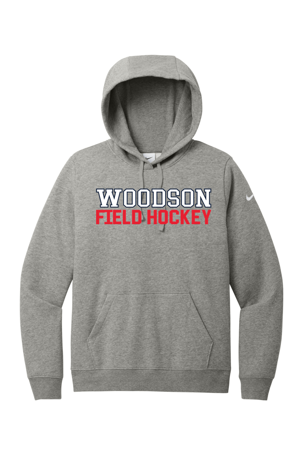 Woodson Field Hockey Women's Fleece Sleeve Swoosh Pullover Hoodie Signature Lacrosse