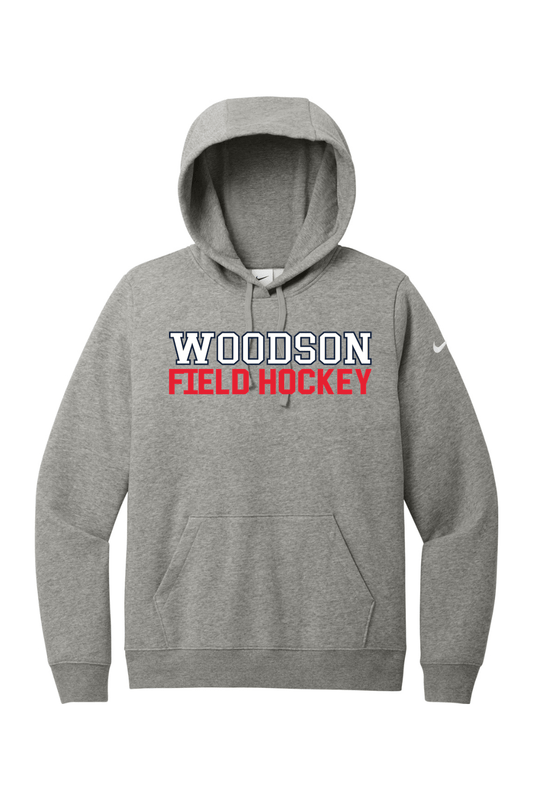 Woodson Field Hockey Women's Fleece Sleeve Swoosh Pullover Hoodie Signature Lacrosse