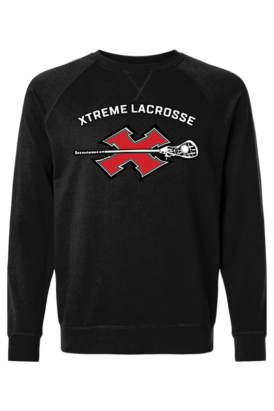 Xtreme Lacrosse Adult Heavyweight Raglan Long Sleeve Signature Lacrosse