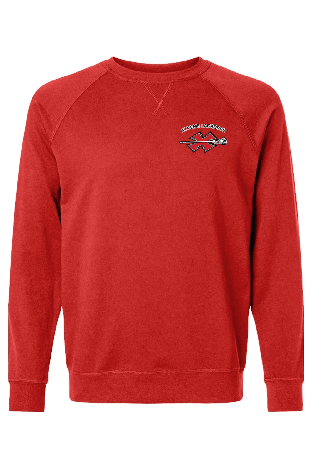 Xtreme Lacrosse Adult Heavyweight Raglan Long Sleeve Signature Lacrosse
