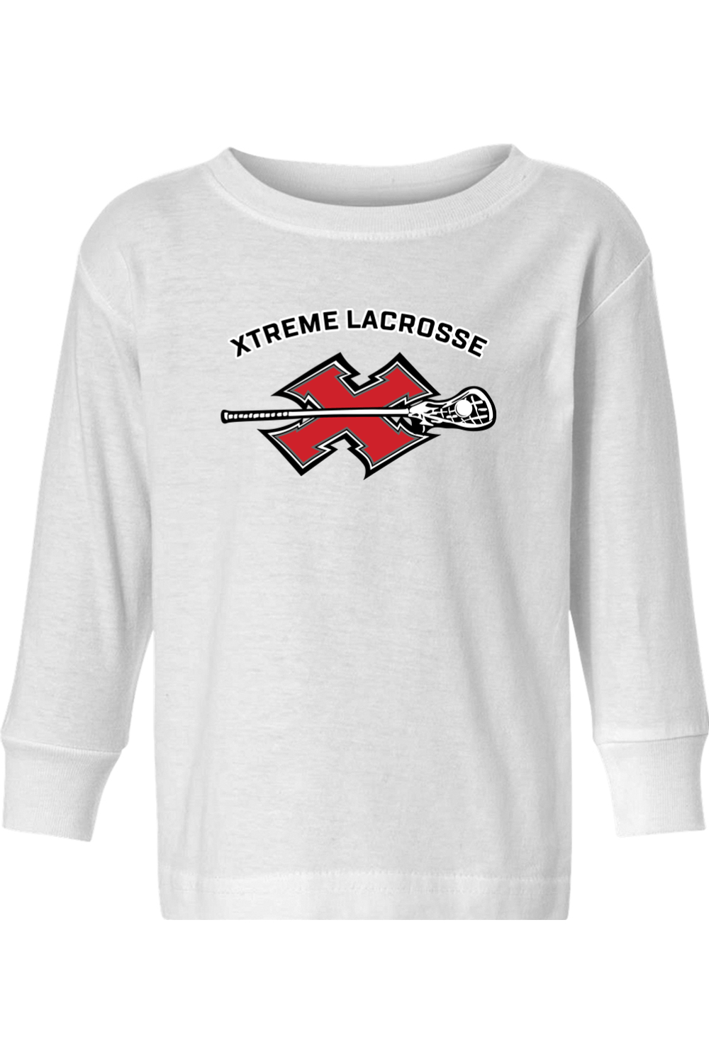 Xtreme Lacrosse Club Toddler Long Sleeve T-Shirt Signature Lacrosse