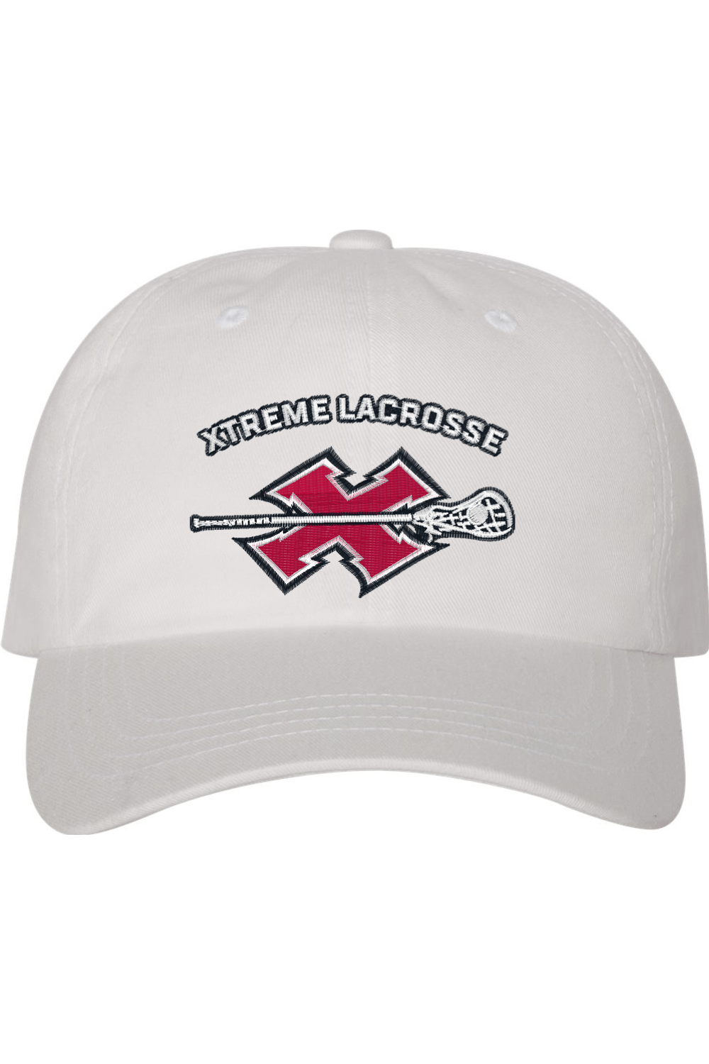 Xtreme Lacrosse Embroidered Dad Hat Signature Lacrosse