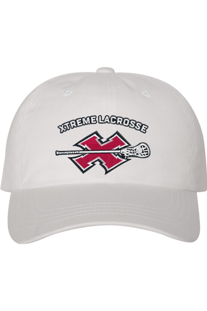 Xtreme Lacrosse Embroidered Dad Hat Signature Lacrosse