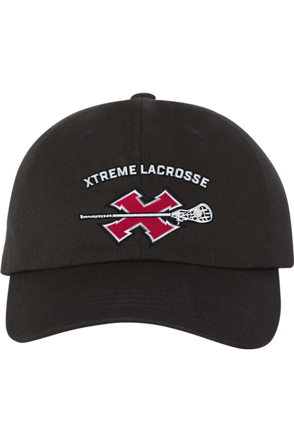 Xtreme Lacrosse Embroidered Dad Hat Signature Lacrosse