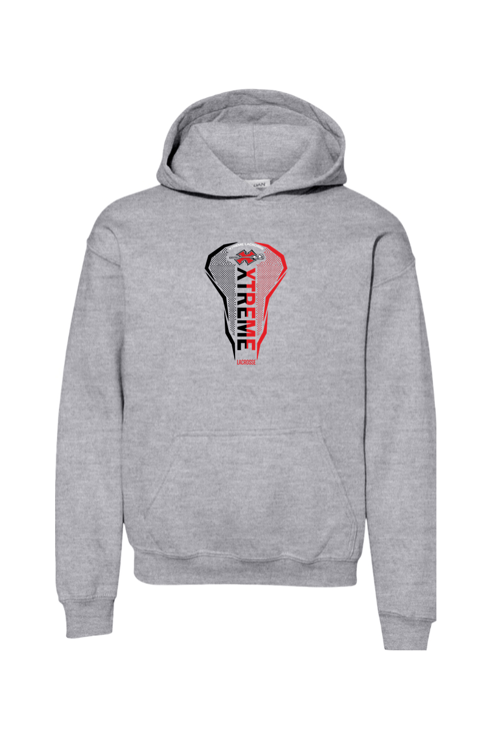 XTREME Lacrosse Gildan Youth Heavy Blend Hooded Sweatshirt Signature Lacrosse