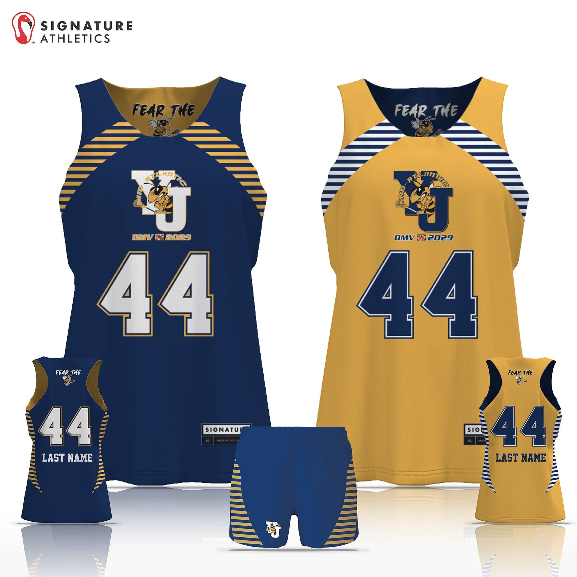 Yellow Jackets Mid-Atlantic DMV 2029 Women's 2 Piece Player Package: N/A Signature Lacrosse