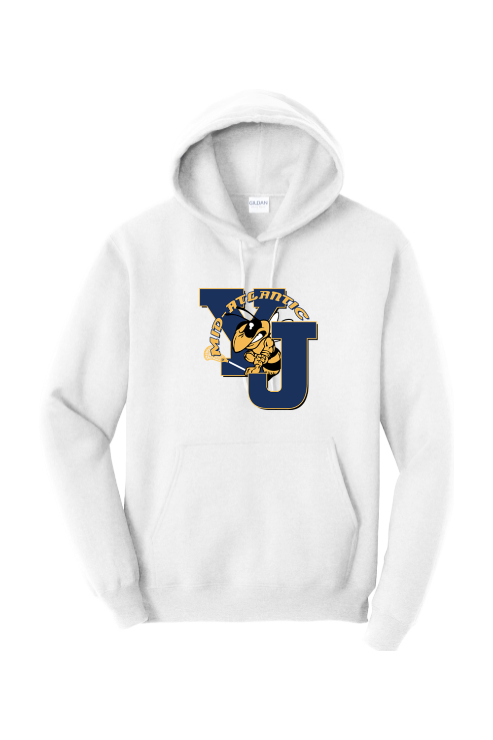 Yellow Jackets Mid-Atlantic Lacrosse Adult Heavyweight Hoodie Signature Lacrosse