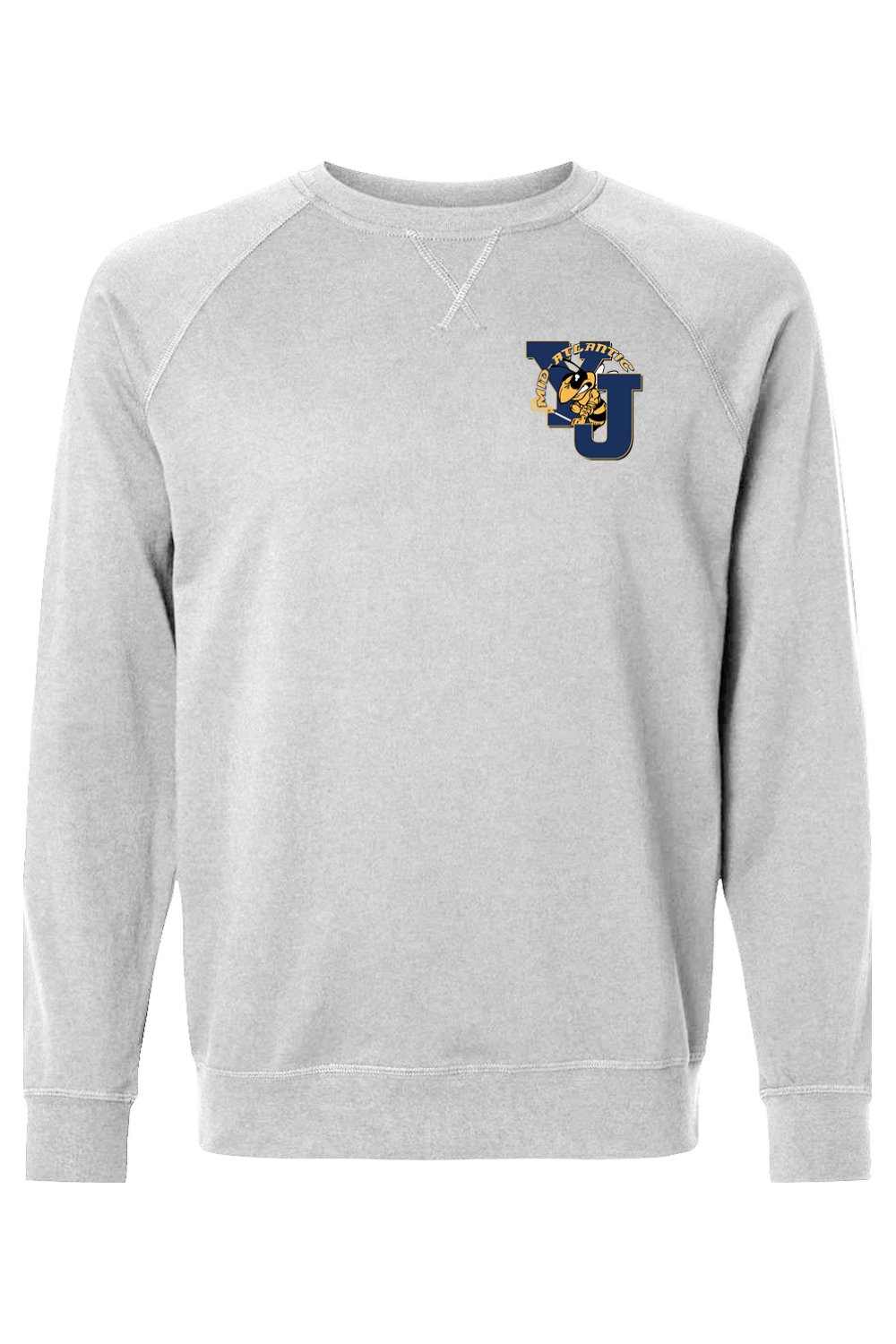 Yellow Jackets Mid-Atlantic Lacrosse Adult Heavyweight Raglan Long Sleeve Signature Lacrosse