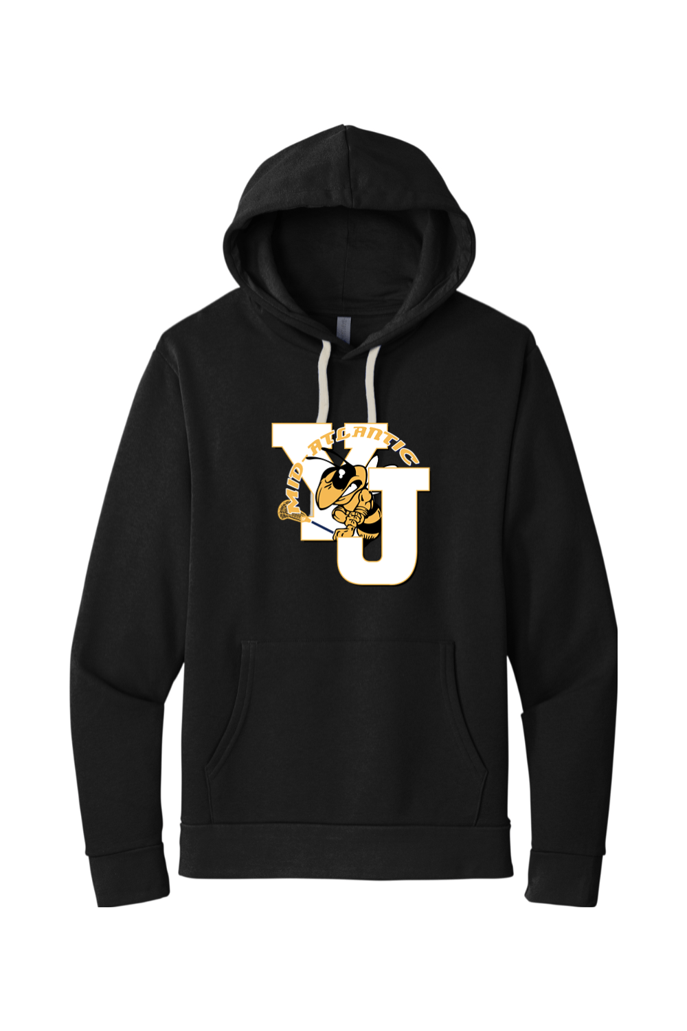 Yellow Jackets Mid-Atlantic Lacrosse Adult Premium Lightweight Hoodie Signature Lacrosse