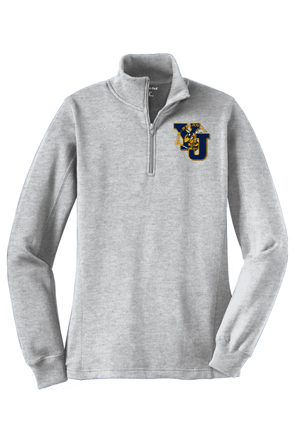 Yellow Jackets Mid-Atlantic Lacrosse Adult Women's Embroidered Quarter-Zip Pullover Signature Lacrosse
