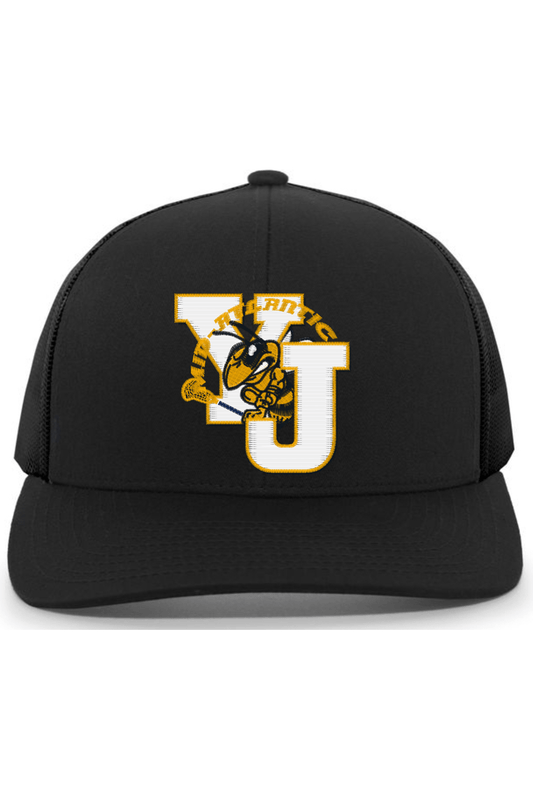 Yellow Jackets Mid-Atlantic Lacrosse Embroidered Trucker Hat Signature Lacrosse