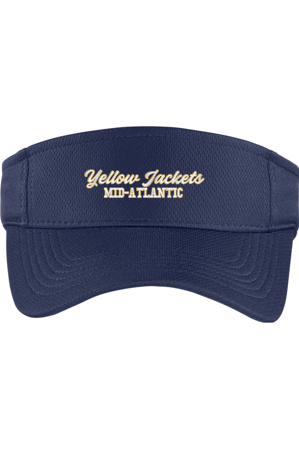 Yellow Jackets Mid-Atlantic Lacrosse Embroidered Visor Signature Lacrosse
