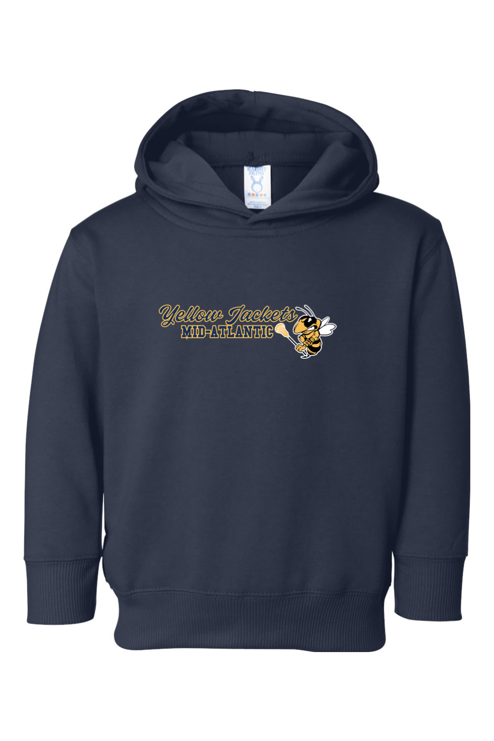 Yellow Jackets Mid-Atlantic Lacrosse Toddler Fleece Hoodie Signature Lacrosse