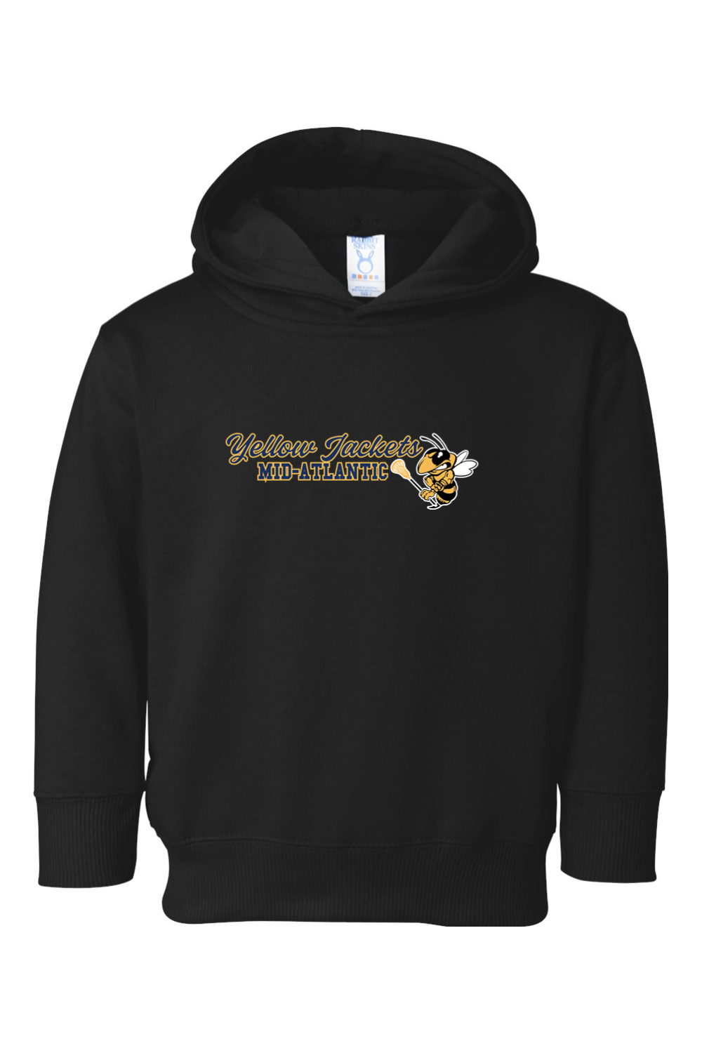 Yellow Jackets Mid-Atlantic Lacrosse Toddler Fleece Hoodie Signature Lacrosse
