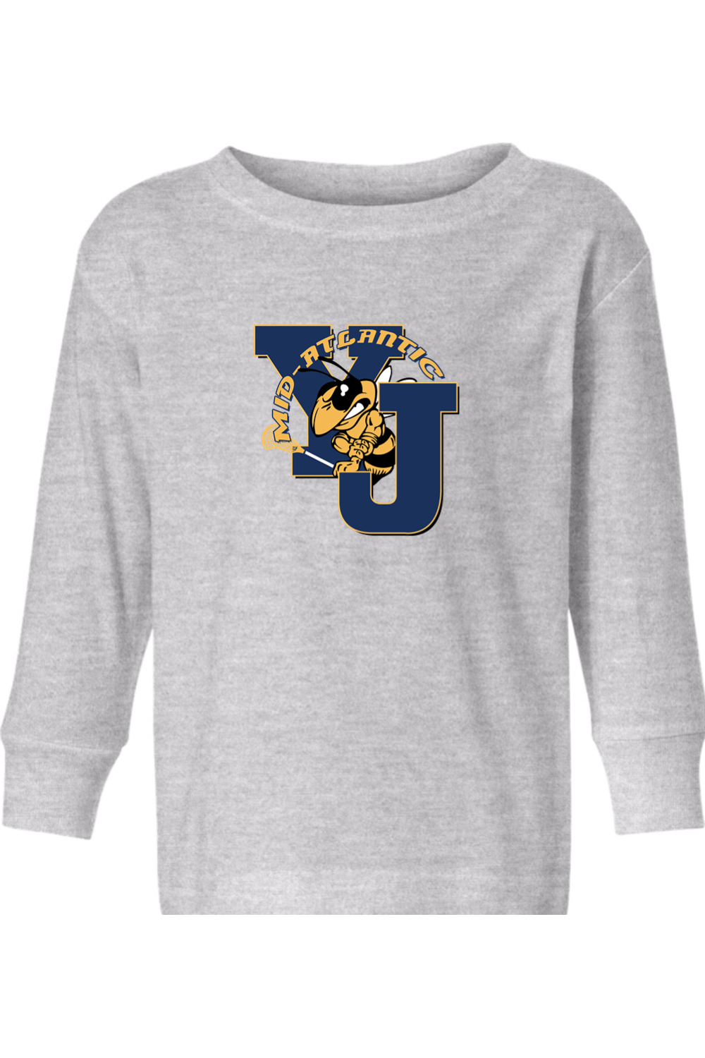 Yellow Jackets Mid-Atlantic Lacrosse Toddler Long Sleeve T-Shirt Signature Lacrosse