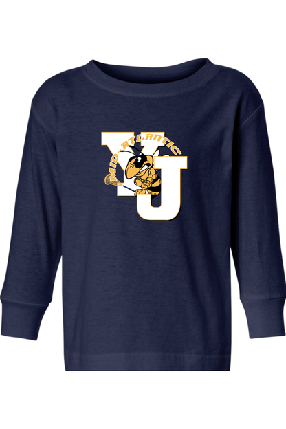 Yellow Jackets Mid-Atlantic Lacrosse Toddler Long Sleeve T-Shirt Signature Lacrosse