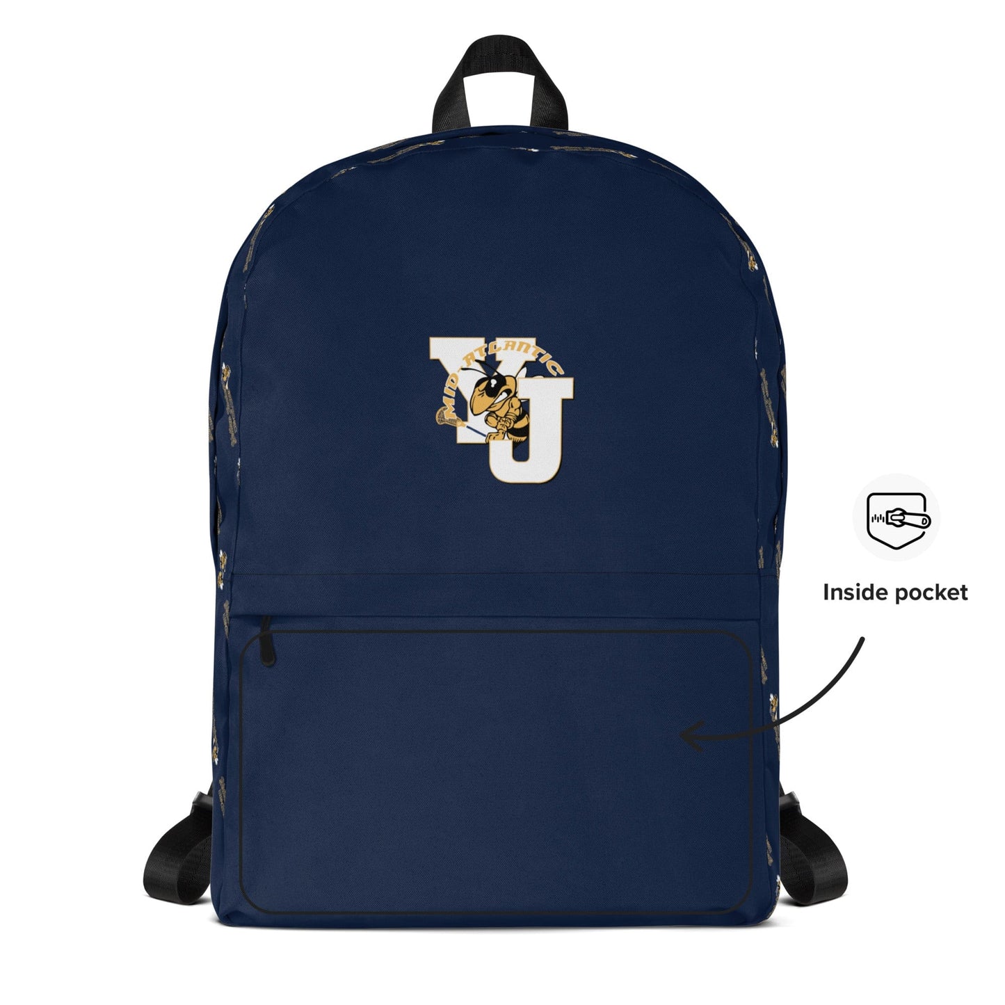 Yellow Jackets Mid-Atlantic Lacrosse Travel Backpack Signature Lacrosse